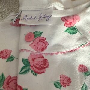 Rachel Riley Pink Rose girl PJS Size 6